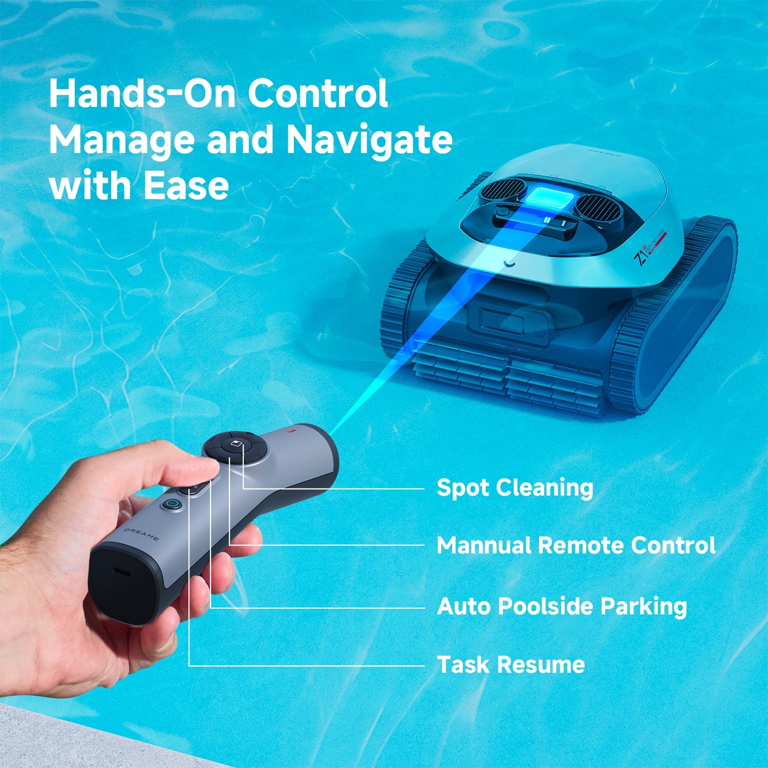 Dreame Z1 Pro + J1 Pool Cleaner Bundle