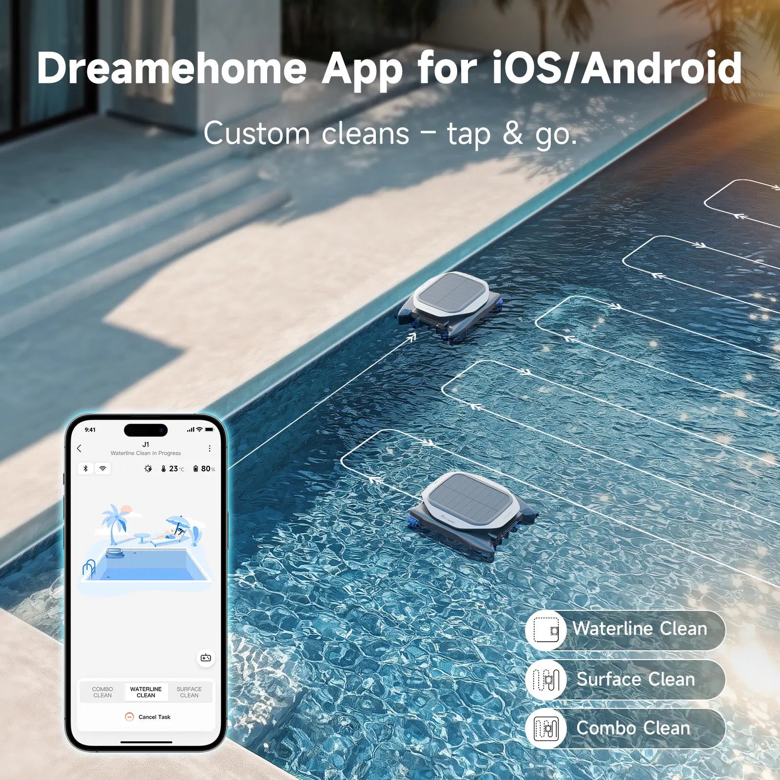Dreame J1 Robotic Pool Skimmer